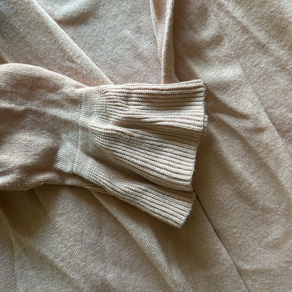 PINK RUFFLE CARDIGAN - Picture 3 of 6